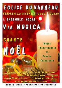 affiche concert noel 2019 le vanneau-pag