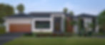 Architectural 3D rendering for the house in Florida