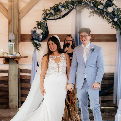 A nor’easter swept away their wedding plans, so the Hatteras Island community pulled together a celebration. Now, the couple is giving back