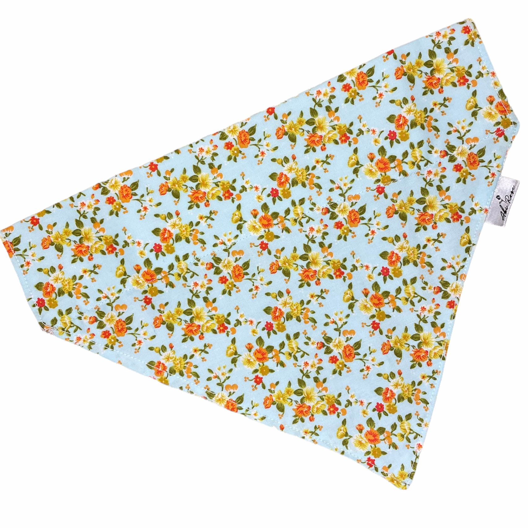 Spring Floral Dog Bandana 