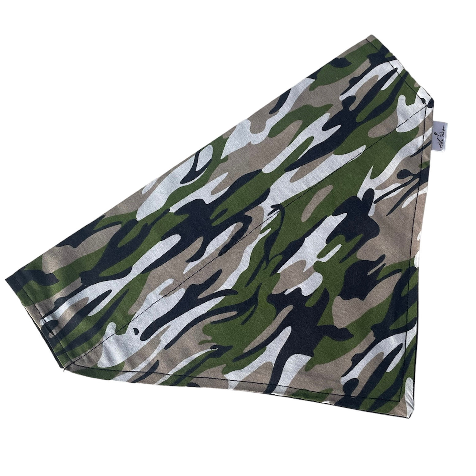 Green Camo Dog Bandana