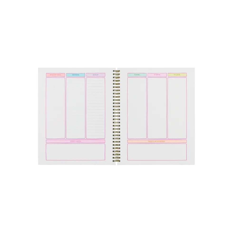 Miniatura: Bold Checker- Undated Planner