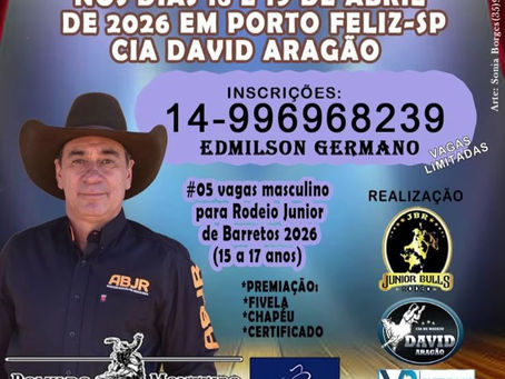 Curso de Montarias em Touros abre vagas em Porto Feliz e pode revelar novos talentos do rodeio