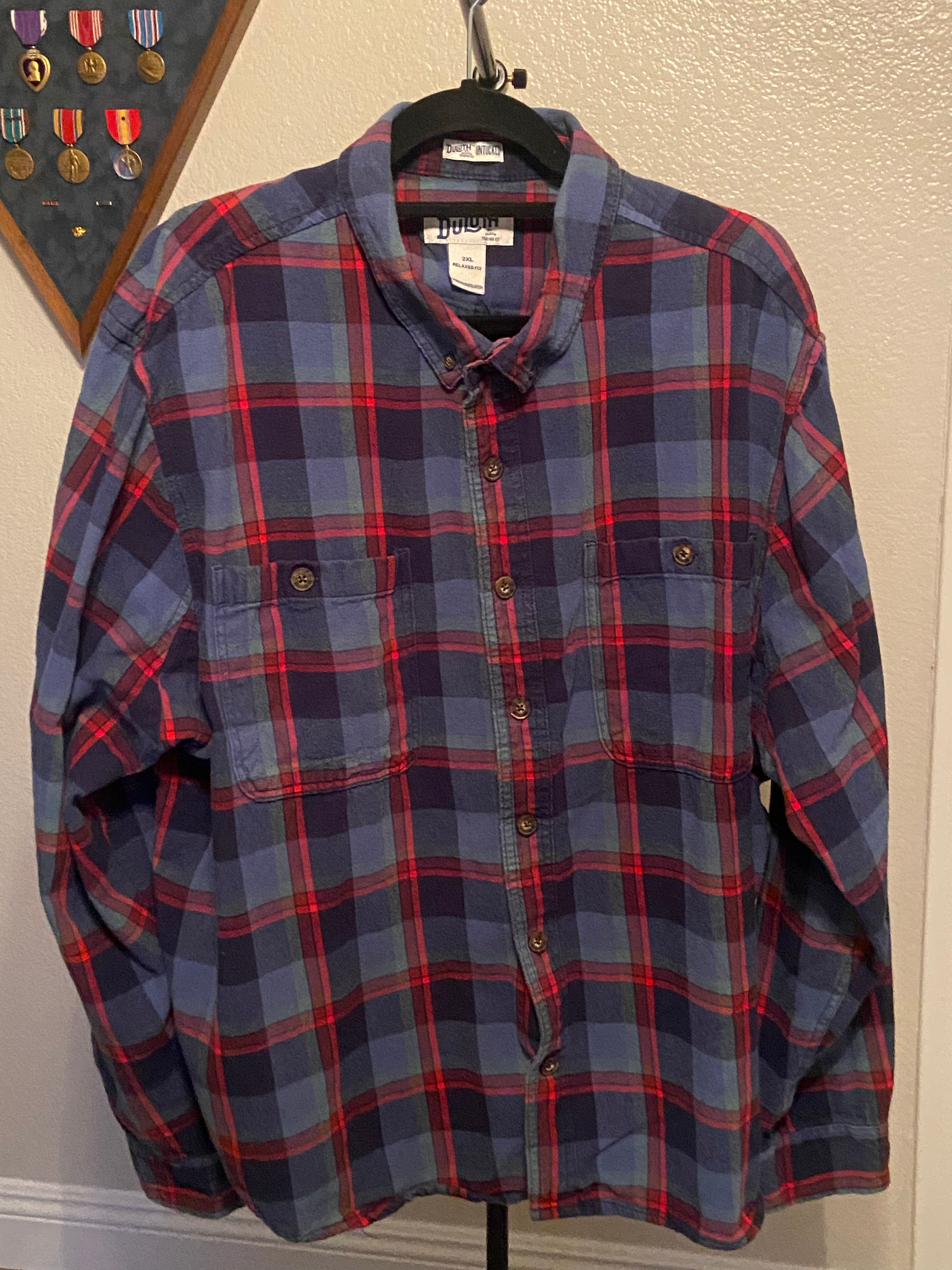 Deluth Trading Company Flannel Shirt 2XL