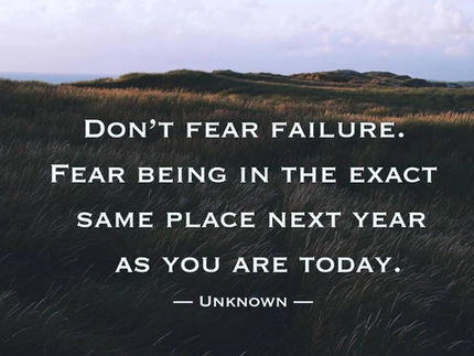 Fear of Failure?