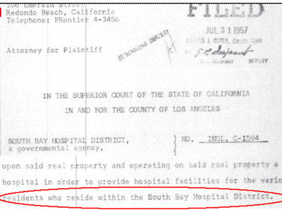 BCHD: RB/MB/HB Public Agency to Benefit "RESIDENTS WHO RESIDE" in the DISTRICT