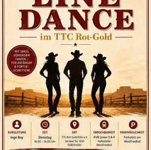 Line Dance im TTC Rot-Gold