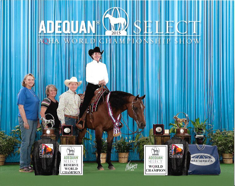 Jenny winning Select World 2016