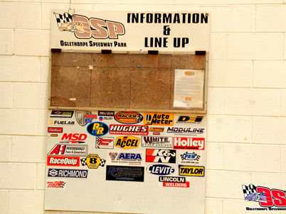 MODULINE Banners on Display at Tracks Across the Country!