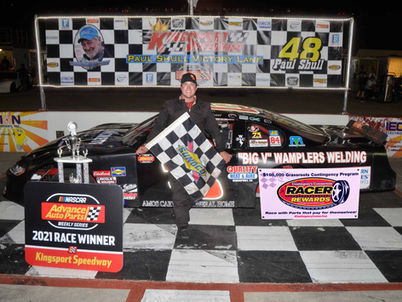 Kingsport Speedway Racer Rewards Winner Kevin Canter