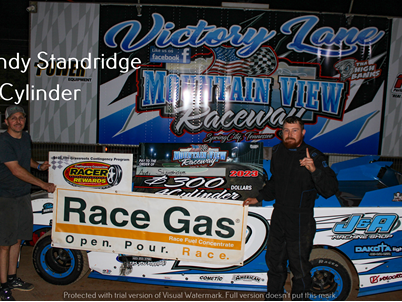 Mountain View Raceway Race Gas Get Your Gas in Gear Night Winners