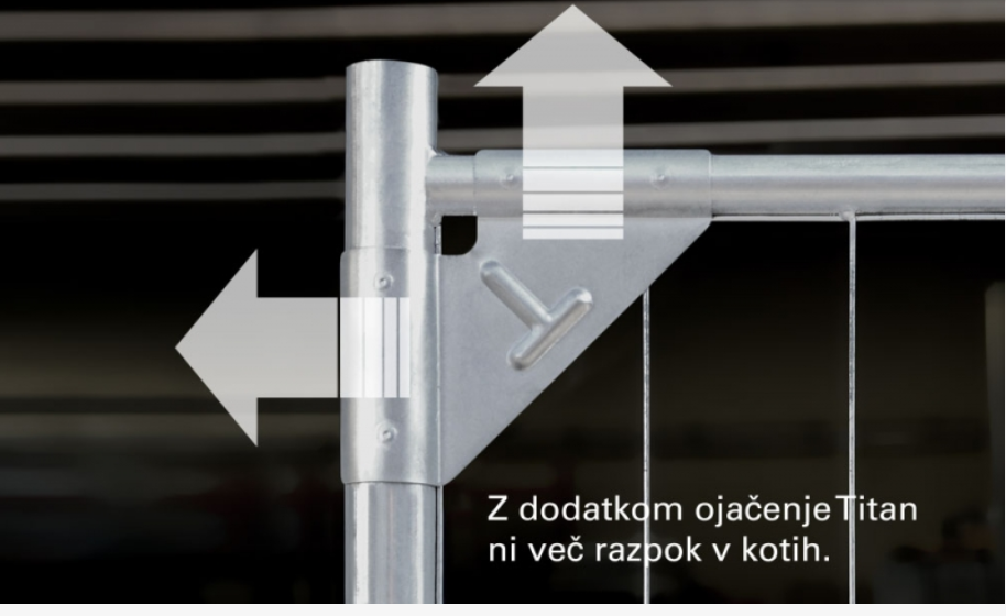 Thumbnail: E013/T Gradbiščna ograja STD + TITAN 1200X3500 MM