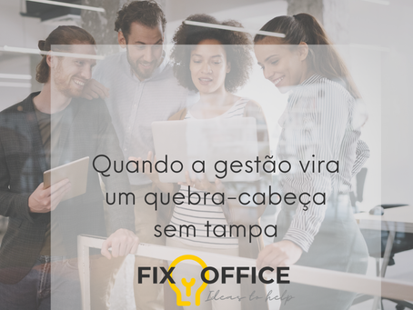 Quando a gestão vira um quebra-cabeça sem tampa