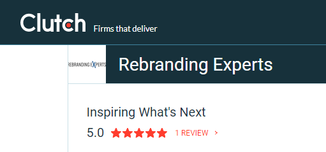 Rebranding Experts Makes Strong Debut on Clutch with 5 Star Review