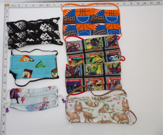 Facemasks Handmade - Child Various Patterns