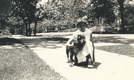 Martha and Poochie in 1951.jpg