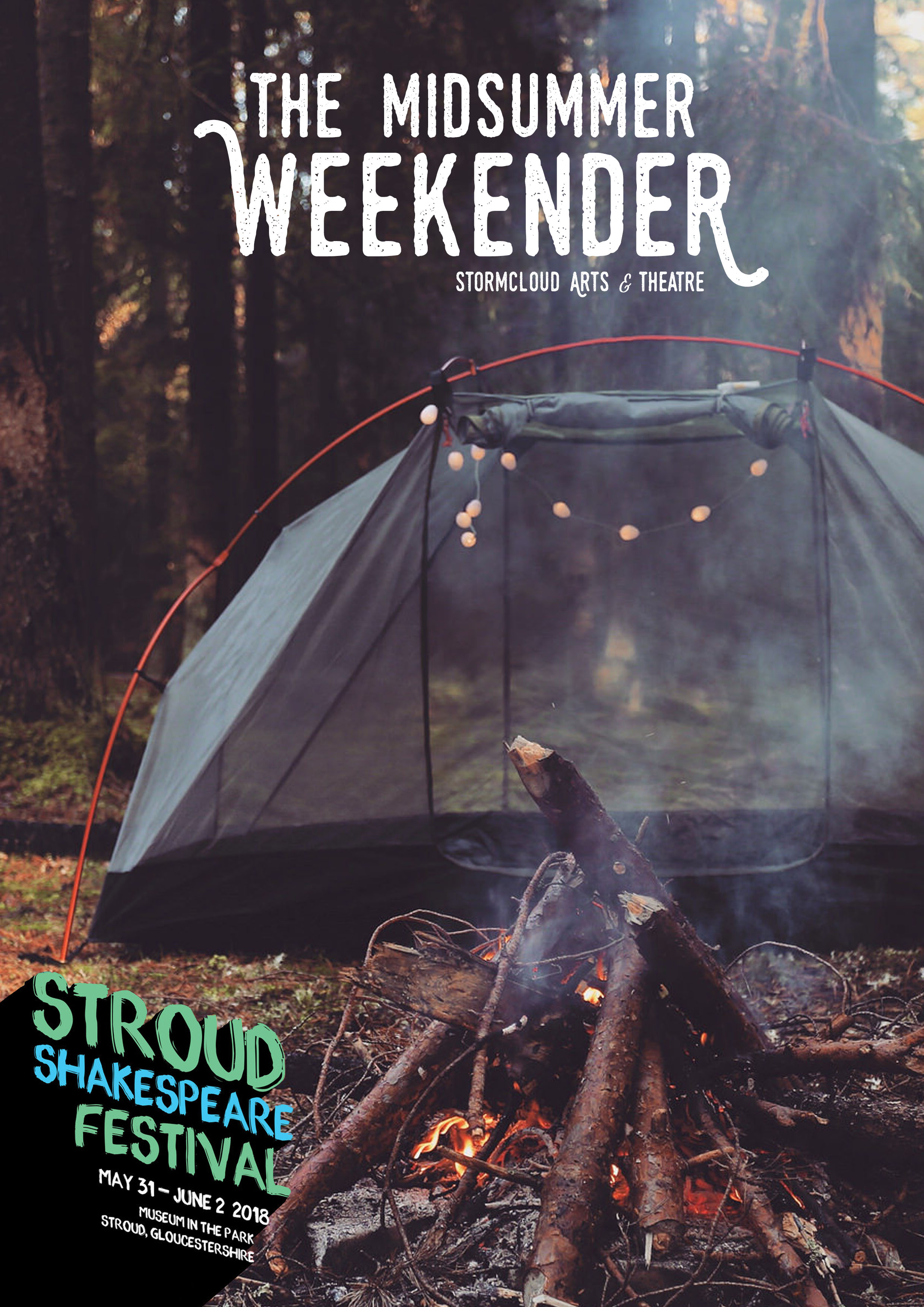 The midsummer weekender poster a4