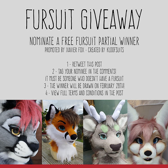 FREE FURSUIT GIVEAWAY | kloofsuits
