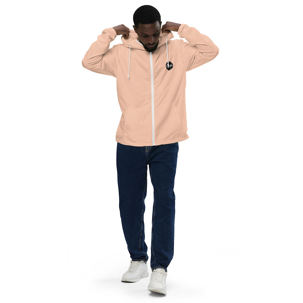 Thumbnail: Unisex lightweight zip up windbreaker