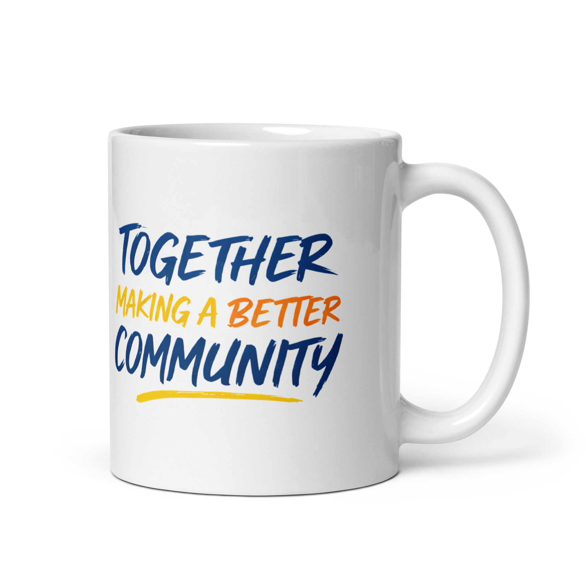 White Glossy Mug