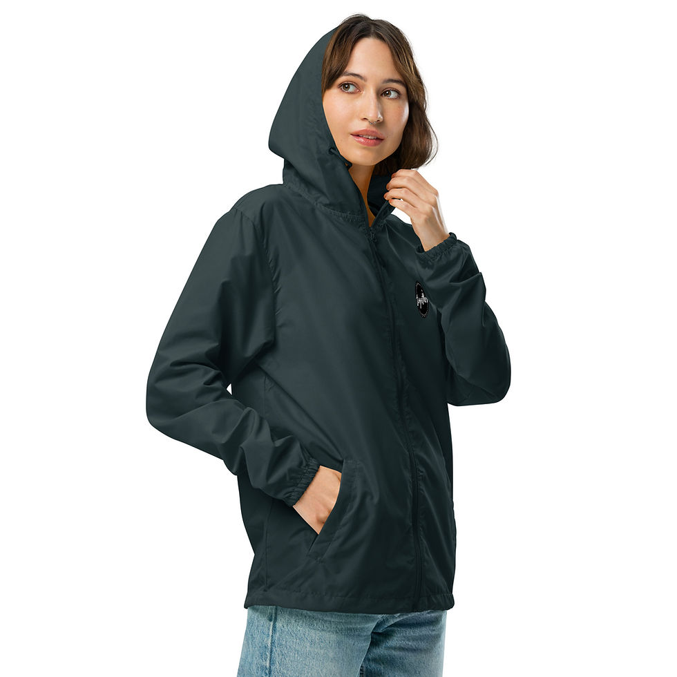 Thumbnail: Unisex lightweight zip up windbreaker