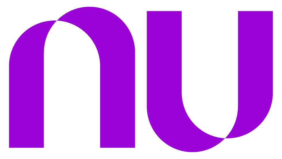Logo de Nubank para pagos digitales.