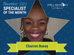Meet our November Specialist of the Month: Charron Basey!