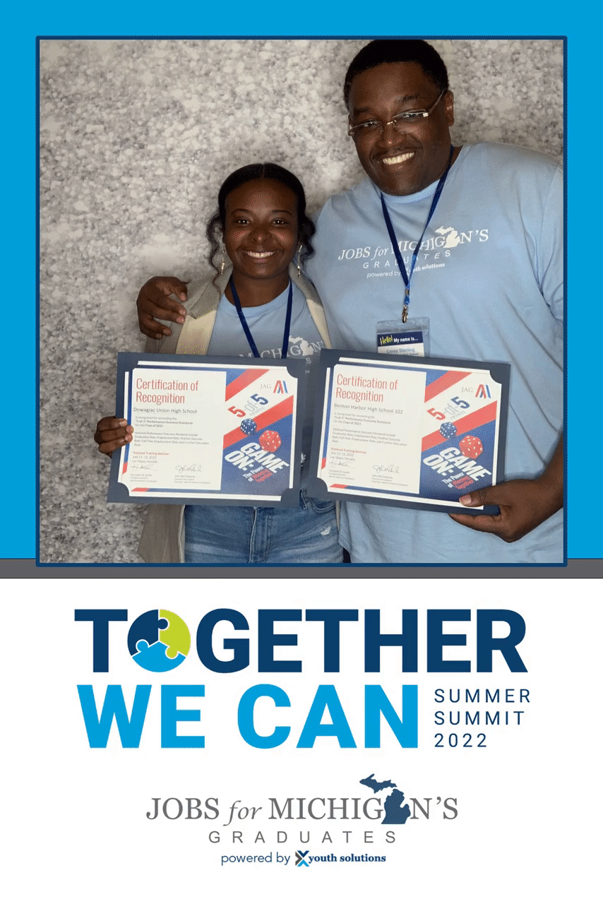 Corey and Vicshonda- summer summit photo booth.gif