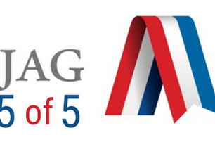 JAG National 5 of 5; What It Means and Why We Are Excited to Earn It