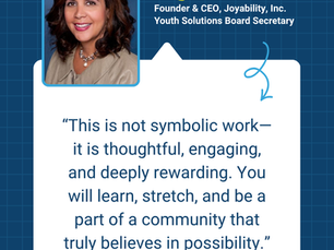 Leadership Spotlight: Joya Harris, Board Secretary