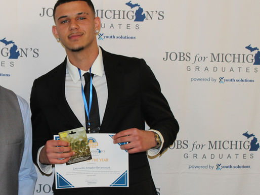 Meet Leonardo Amador-Betancourt, Youth of the Year from Everett High School, a program of Capital Area Michigan Works!