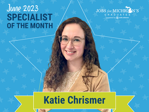 Meet our June Specialist of the Month: Katie Chrismer!