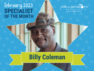 Meet our February Specialist of the Month: Billy Coleman