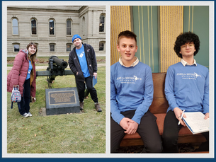 Meet Adam, August, Cole, and Carter: the Four Incredible Youth who attended Legislative Day 2023
