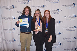 Local JMG Middle College Program Wins Career Event at Career Development Conference