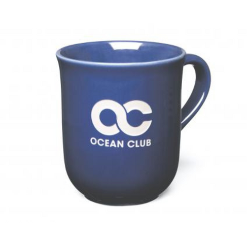bell shaped etched design mug