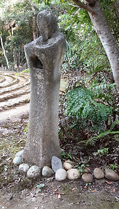 Guardian of Te Moata Labyrinth for Crown chakra essence