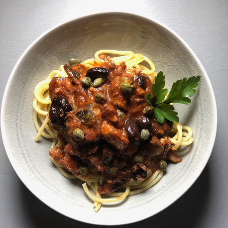 Recipe: Puttanesca Spaghetti