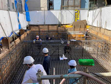 神宮前のテナントビル　配筋検査まとめ