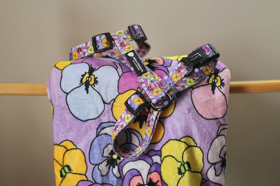 Thumbnail: Blooming Lovely Dog Blanket 