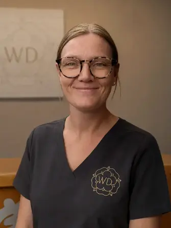 Sophie Aconley, Head Nurse at White Dental.