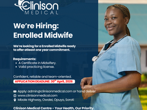 Are you a qualified Enrolled Midwife looking to grow your career in a professional healthcare environment? Clinison Medical Centre welcomes your application.