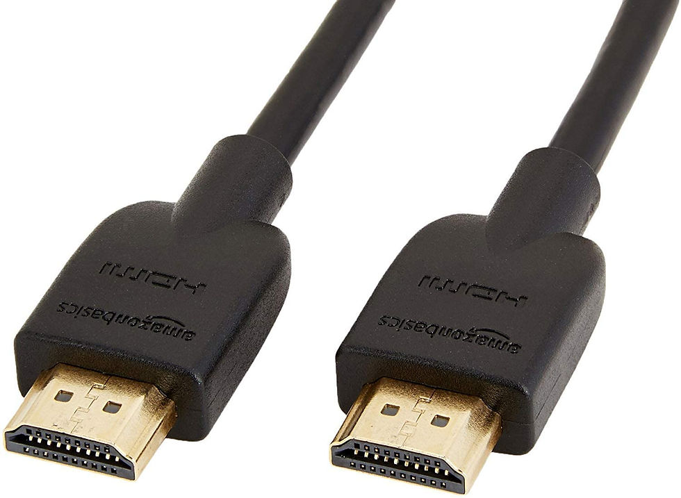 High-Speed HDMI Cable (18 Gbps, 4K/60Hz) - 6 Feet