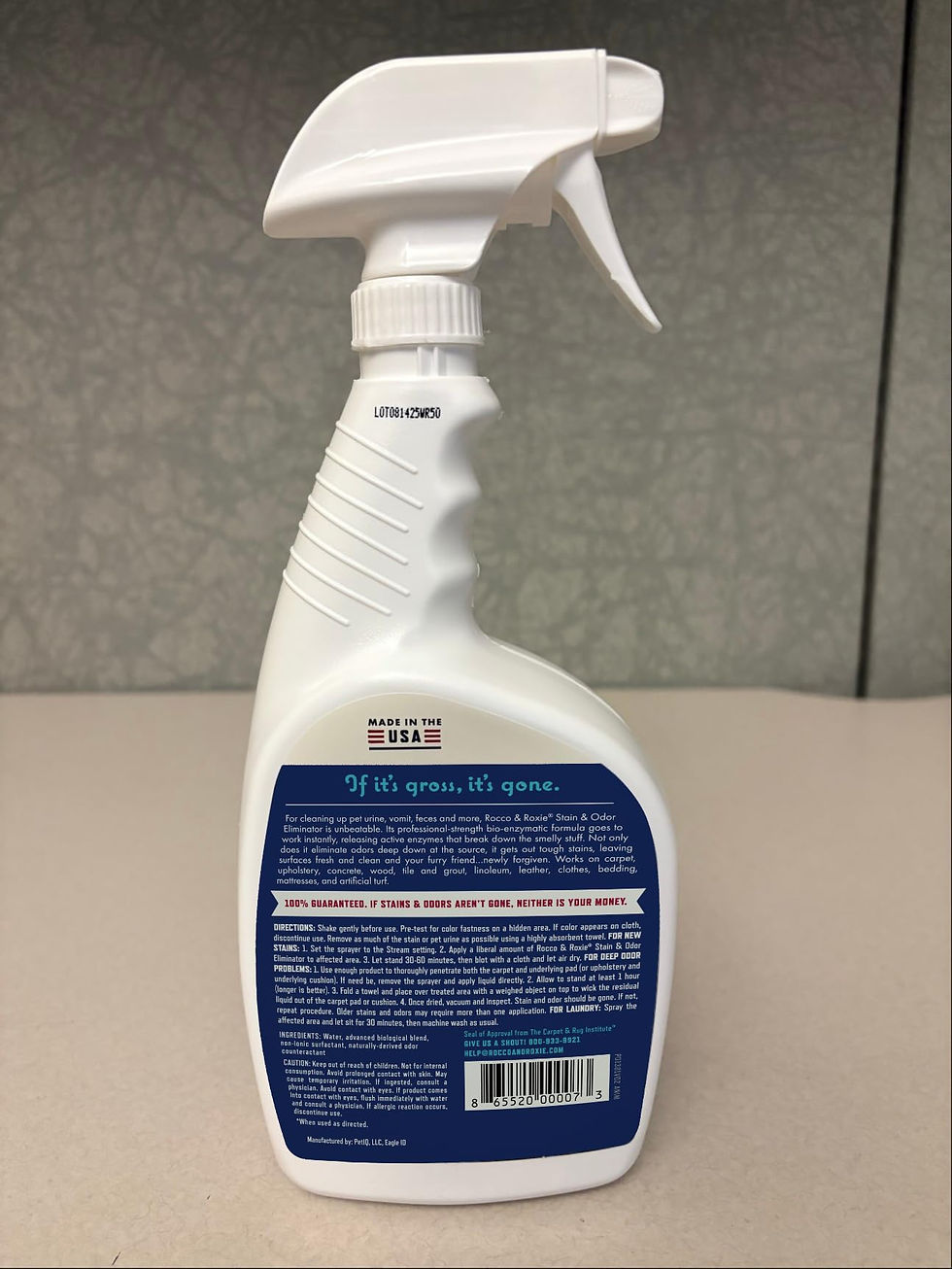 Thumbnail: Rocco & Roxie Supply Co. Stain & Strong Odor Eliminator, Enzyme Cleaner, Pet ...