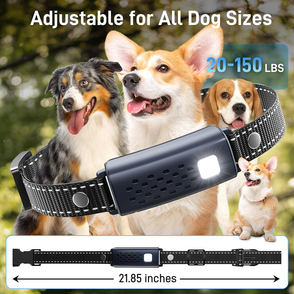 Thumbnail: Shock Collar for Dogs - 4500FT Dog Training Collar with Remote, Waterproof e ...