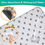 Thumbnail: FURWEY 2 Pack Extra Large 72"X72" Washable Pee Pads for Dogs Super Absorbent ...