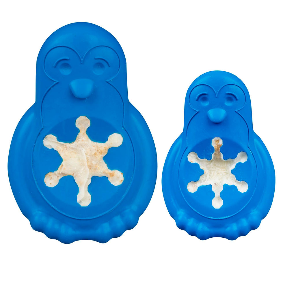 Thumbnail: PetSafe Freezable Treat Holding Chilly Penguin - Durable, Vanilla-Scented, Ru...