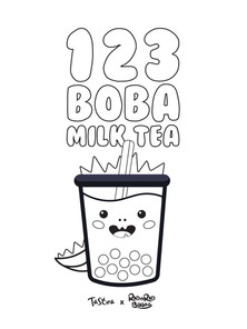 radisrad books - boba character - 123 boba milk tea - free printable coloring page.jpg