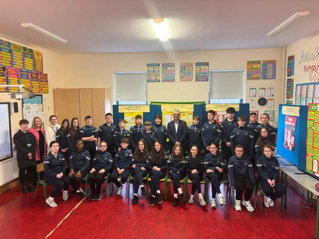 Minister Calleary Visits Our School