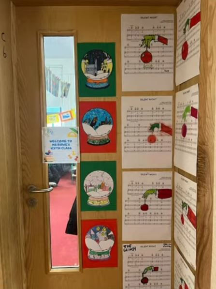 Seniors Christmas Art